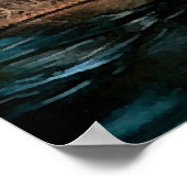 Ein Pflegeportrait einer Mutter mit Hippopotamus Poster (Ecke)