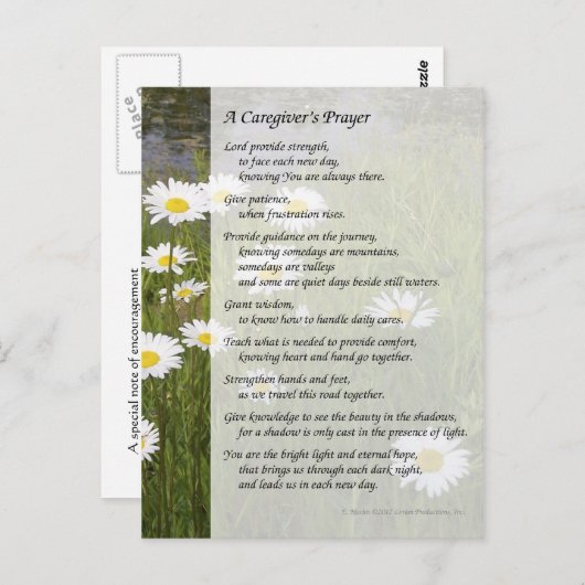 Ein Pfleger - Postkarte (Vorne/Hinten)