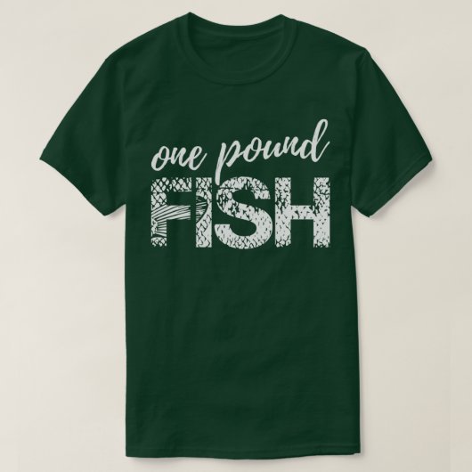 Ein Pfund Fisch 1 T-Shirt (Design vorne)