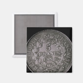 Ein Pfund mit zwanzig Solen Magnet (Vorderseite/Rückseite)