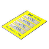 Ein Pfund pro Zeitdiät Notizblock (Linke Seite)