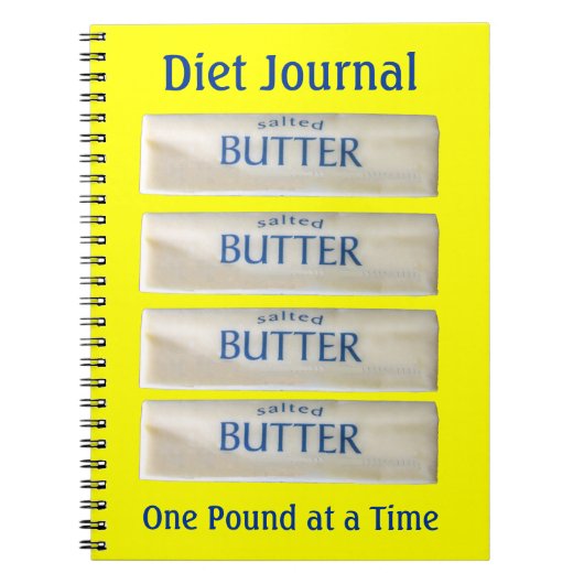 Ein Pfund pro Zeitdiät Notizblock (Vorderseite)