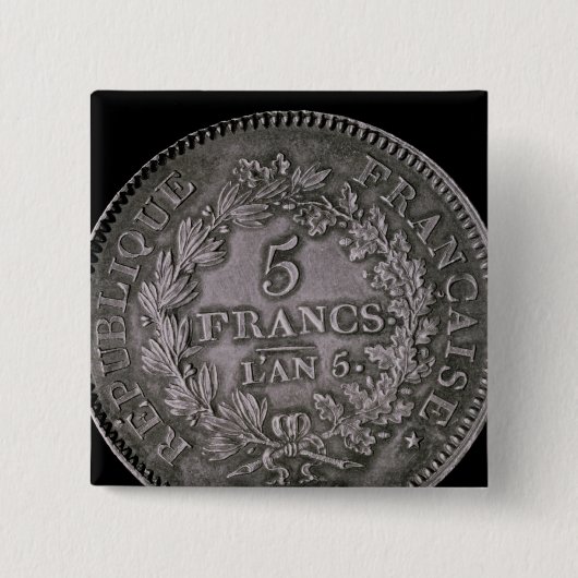 Ein Pfund von zwanzig Solen Button (Vorderseite)