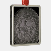 Ein Pfund von zwanzig Solen Ornament Aus Metall (Rechts)