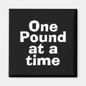 Ein Pfund zum Zeitpunkt des Preises Magnet (Vorne)