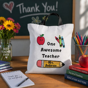 Ein Phantastischer Lehrer Grund I Liebe School Tasche