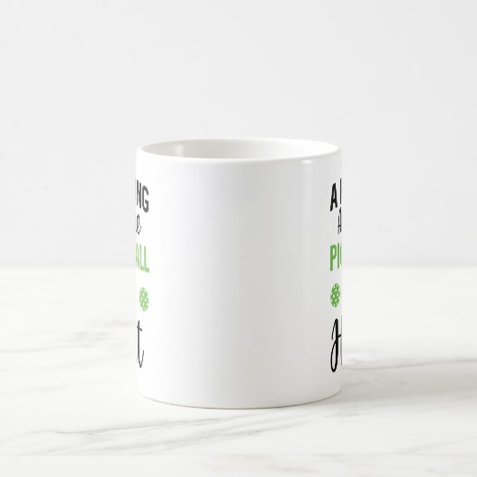 Ein phantastischer Pickleball-Trainer hat mir das  Kaffeetasse (Mittel)