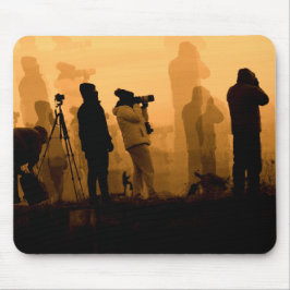 Ein Phantastischer Sonnenuntergang - Gänse bei Son Mousepad