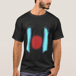 Ein Phantastisches Abstraktes Gesicht T-Shirt