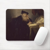 Ein Philosoph, 1635 (Öl auf Platte) Mousepad (Mit Mouse)
