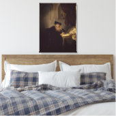 Ein Philosoph, 1635 (Öl auf Tafel) Leinwanddruck (Insitu (Schlafzimmer))