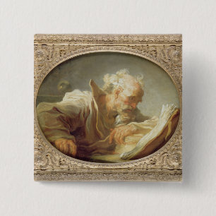 Ein Philosoph, c.1764 Button