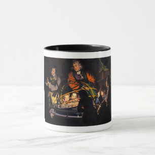 Ein Philosoph hält einen Vortrag über das Planetar Tasse