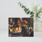 Ein Philosoph hält Vorträge über das Leid Postkarte (Stehend Vorderseite)