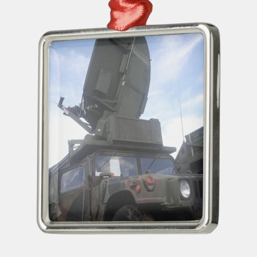 Ein Phönix-taktisches Satellitenterminal Ornament Aus Metall (Links)