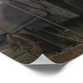 Ein Phönix-taktisches Satellitenterminal Poster (Ecke)