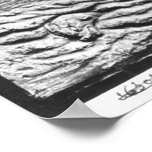 Ein phönizisches Handelsschiff in Sidon Poster (Ecke)