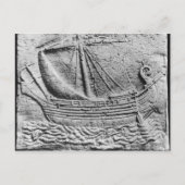 Ein phönizisches Handelsschiff in Sidon Postkarte (Vorderseite)