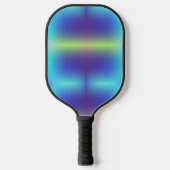 Ein Pickleball-Schläger mit schwarzem Griff Pickleball Schläger (Vorderseite)