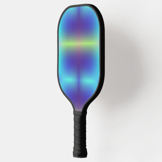 Ein Pickleball-Schläger mit schwarzem Griff Pickleball Schläger (Links)