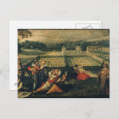 Ein Picnic im Park Postkarte (Vorne/Hinten)