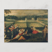 Ein Picnic im Park Postkarte (Vorderseite)