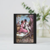 Ein Picnic und ein Kuss Postkarte (Stehend Vorderseite)