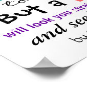 Ein PIG-Zitat von Sir Winston Churchill Poster (Ecke)