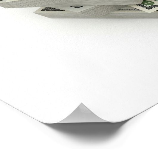 Ein Pil Bargeld Poster (Ecke)