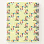 Ein Pillmuster tragen Notizblock (Rückseite)