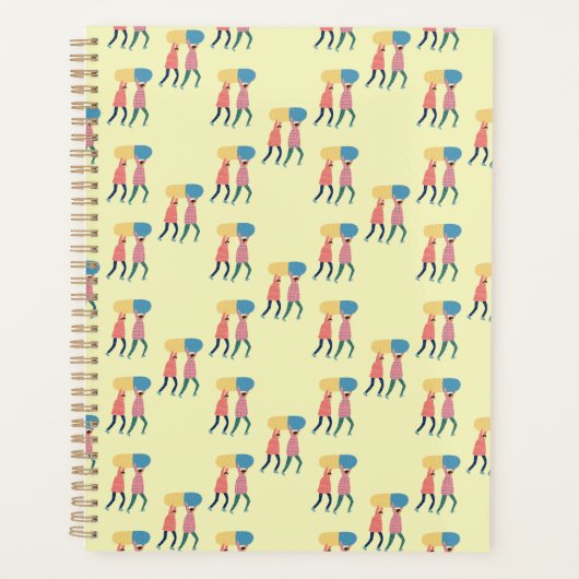 Ein Pillmuster tragen Planer (Vorderseite)