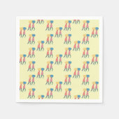 Ein Pillmuster tragen Serviette (Vorderseite)