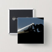 Ein Pilot bereitet den Start vor Button (Vorne & Hinten)