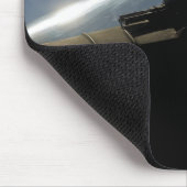 Ein Pilot bereitet den Start vor Mousepad (Ecke)