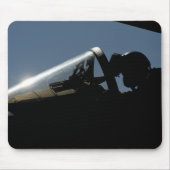 Ein Pilot bereitet den Start vor Mousepad (Vorne)