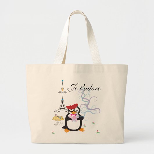 Ein Pinguin in der Pariser Tasche (Vorne)