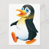 Ein Pinguin Postkarte (Vorderseite)