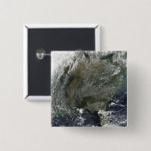 Ein pinradähnliches Muster von Hochdruckwolken Button (Vorne & Hinten)