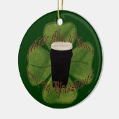 Ein Pint des Schwarzen Stuhls Keramik Ornament (Links)