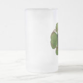 Ein Pint des Schwarzen Stuhls Mattglas Bierglas (Mittel)