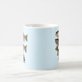 Ein Pint Forelle Kaffeetasse (Mittel)