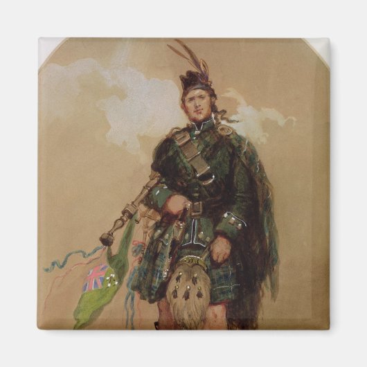 Ein Piper der 79. Highlander in Chobham Magnet (Vorne)
