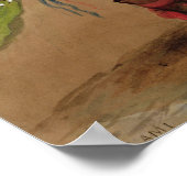 Ein Piper der 79. Highlander in Chobham Poster (Ecke)