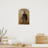 Ein Piper der 79. Highlander in Chobham Poster (Küche)