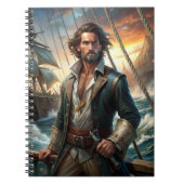 Ein Piratenschiff Notizblock (Vorderseite)