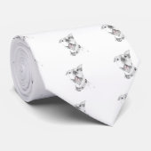 Ein Pit Bull-Lächeln Krawatte (Gerollt)