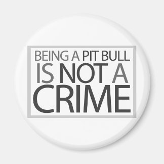 Ein Pit Bull zu sein ist kein Verbrechen Magnet