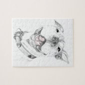 Ein Pitbull-Lächeln Puzzle (Horizontal)