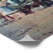 Ein Piute-Indisches Lager mit EinheimischenNevada Poster (Ecke)