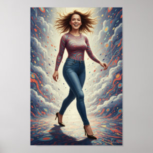Ein Plakat für die stille Stärke der Schöpfung Ein